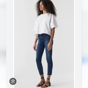 AGOLDE Blue Skinny Jeans Size 24